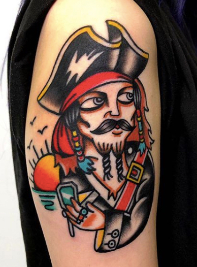 Johnny Depp tattoo