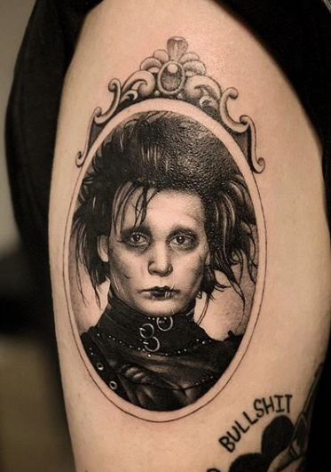 Johnny Depp tattoo
