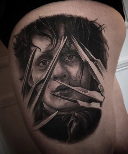 Johnny Depp tattoo
