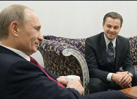 Leonardo DiCaprio Vladimir Putin