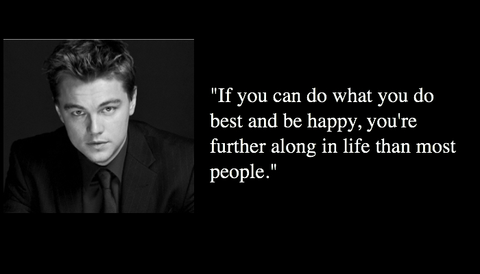 Leonardo DiCaprio quotes