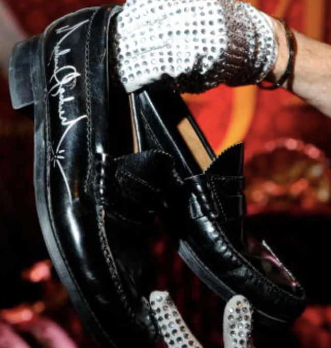 Why couldn't he polish his shoes?