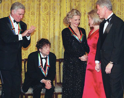 bill clinton bob dylan