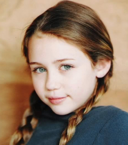 miley cyrus childhood