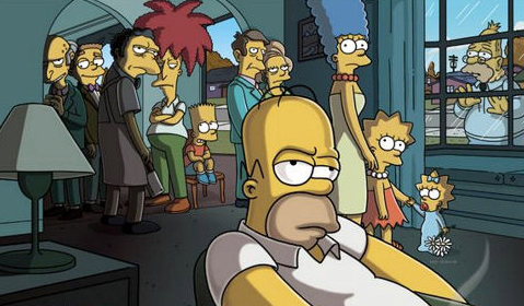 sopranos Simpsons