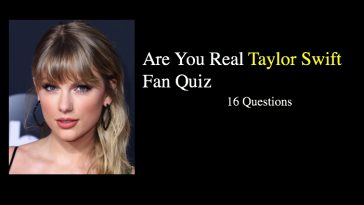 Are You Real Taylor Swift Fan Quiz