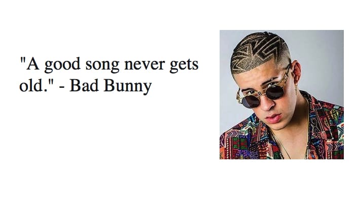 Bad Bunny quotes
