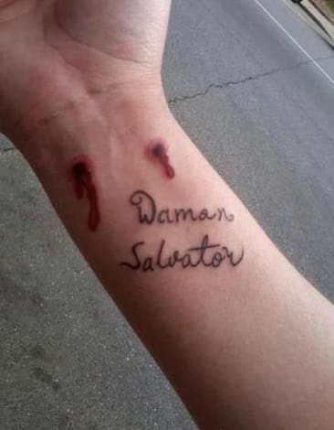 Vampire Diaries tattoo 
