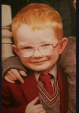 Ed Sheeran Childhood Photo