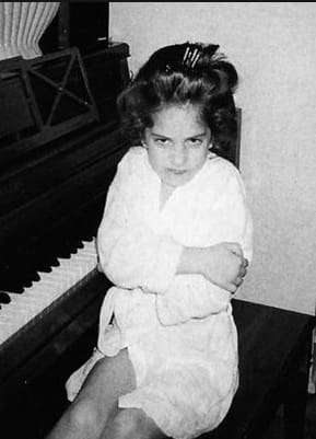 Lady Gaga Childhood Photo