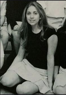 Lady Gaga Childhood Photo