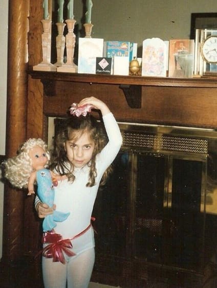 Lady Gaga Childhood Photo