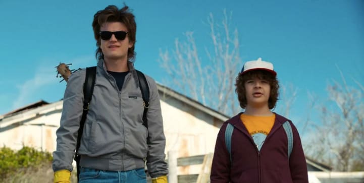 “I may be a pretty shitty boyfriend, but turns out I’m actually a pretty damn good babysitter.” Steve Harrington