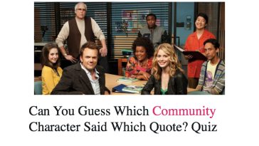 Can You Guess Which Community Character Said Which Quote? Quiz