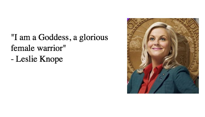 Leslie Knope quotes