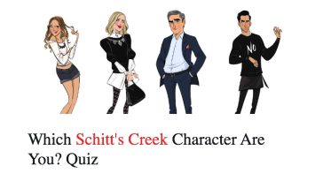Which Schitt's Creek Character Are You? Quiz