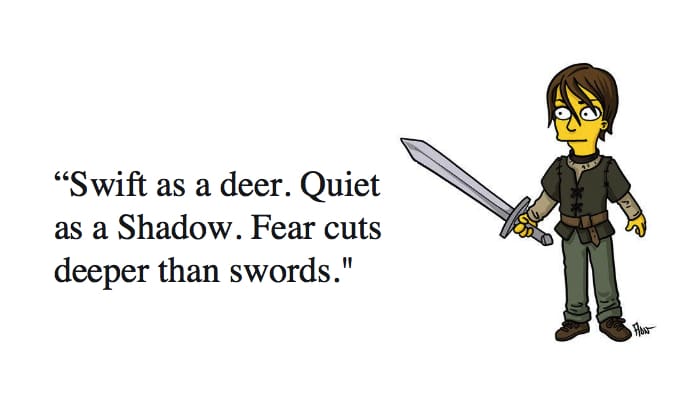 arya stark quotes