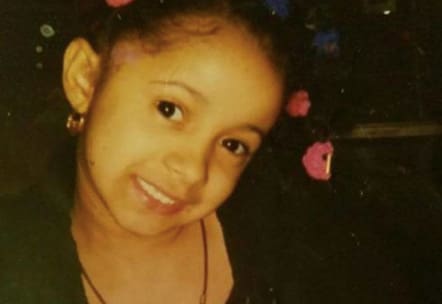 cardi b childhood photo 