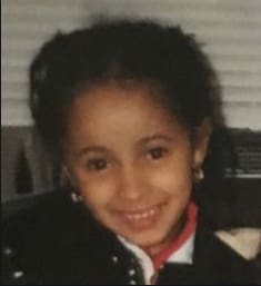 cardi b childhood photo 