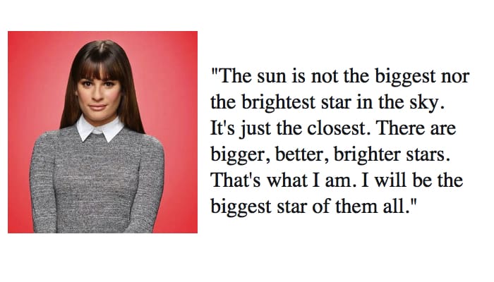 rachel berry quotes