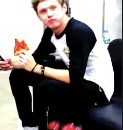 Niall Horan pizza