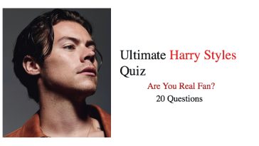 Ultimate Harry Styles Quiz