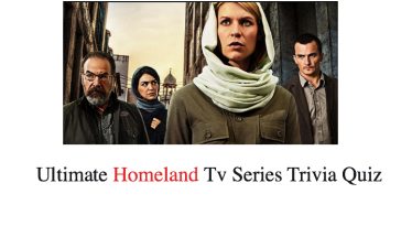 Ultimate Homeland Tv Series Trivia Quiz