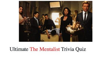 Ultimate The Mentalist Trivia Quiz