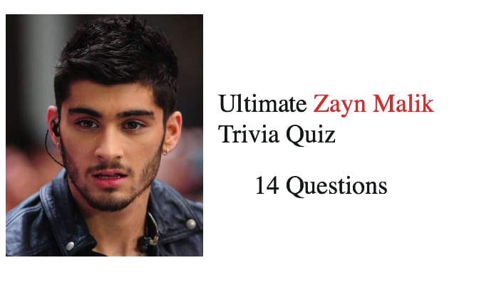 Ultimate Zayn Malik Trivia Quiz