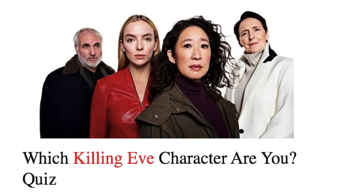 Which Killing Eve Character Are You? Quiz