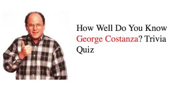 How Well Do You Know George Costanza? Trivia Quiz