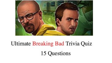 Ultimate Breaking Bad Trivia Quiz