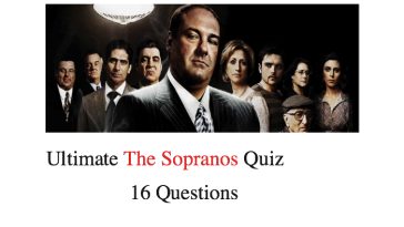 Ultimate The Sopranos Quiz