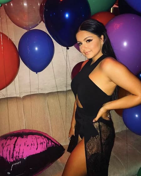 Not only her parents, but also the princess of social media!