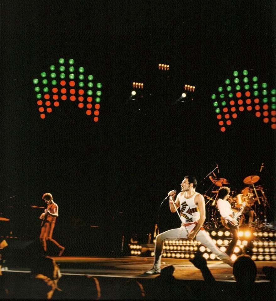 September 15 1982 – Queen performed at the Great Western Forum in Inglewood California1