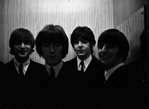 The Beatles heading to Buckingham Palace on October 26, 1965