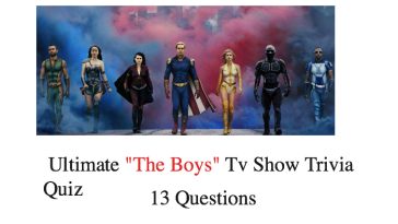 Ultimate "The Boys" Tv Show Trivia Quiz