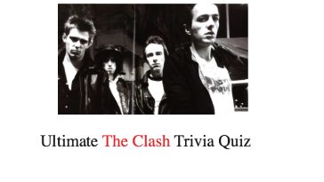 Ultimate The Clash Trivia Quiz