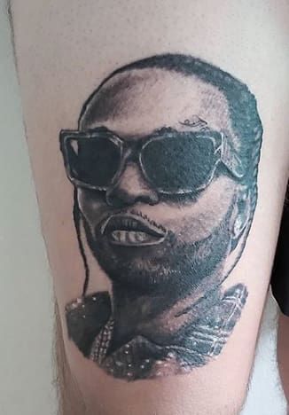 Pop Smoke Tattoo