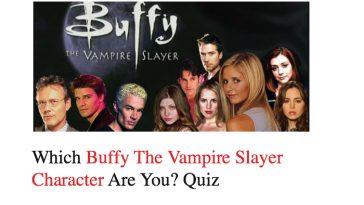 Which Buffy The Vampire Slayer Character Are You? Quiz