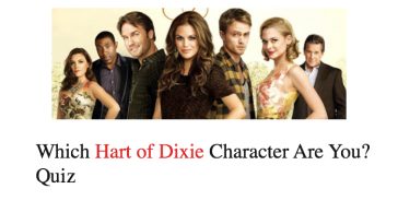 Which Hart of Dixie Character Are You? Quiz