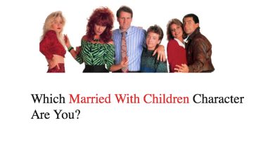 Which Married With Children Character Are You?