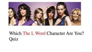 Which The L Word Character Are You? Quiz