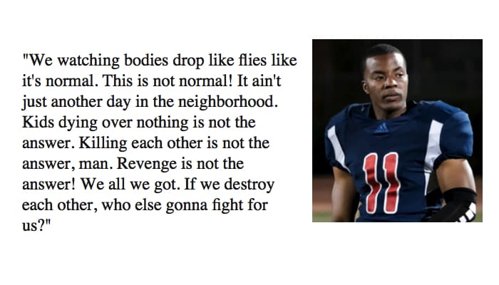 Quotes From All American Boys Best 10 All American Tv Show Quotes - Nsf - Music Magazine