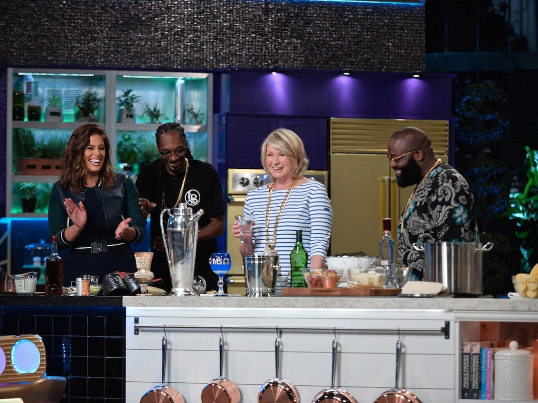 November 7, 2016 - Snoop Dogg and Martha Stewart star in the first episode of the VH1 series “Martha & Snoop's Potluck Dinner Party”