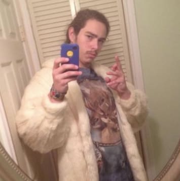 Post Malone rare photo