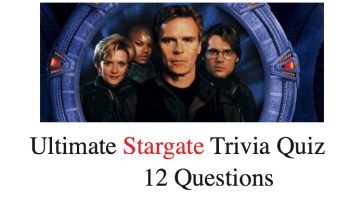 Ultimate Stargate Trivia Quiz