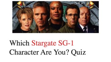 Which Stargate SG-1 Character Are You? Quiz