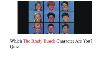 Which The Brady Bunch Character Are You? Quiz