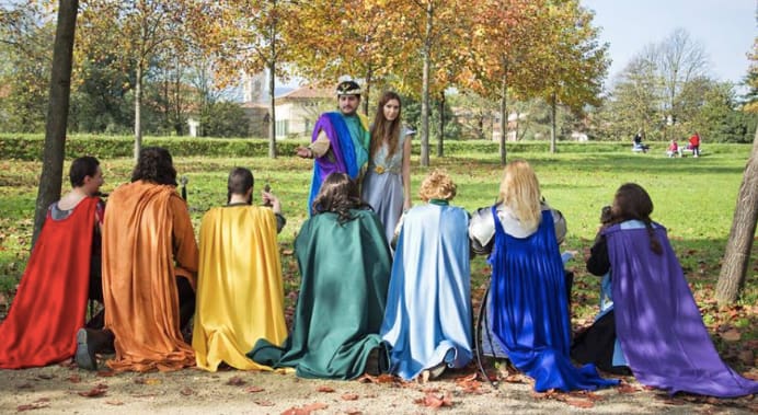 After Renly Baratheon declared himself as the King, he created Rainbow Guardians to protect the King